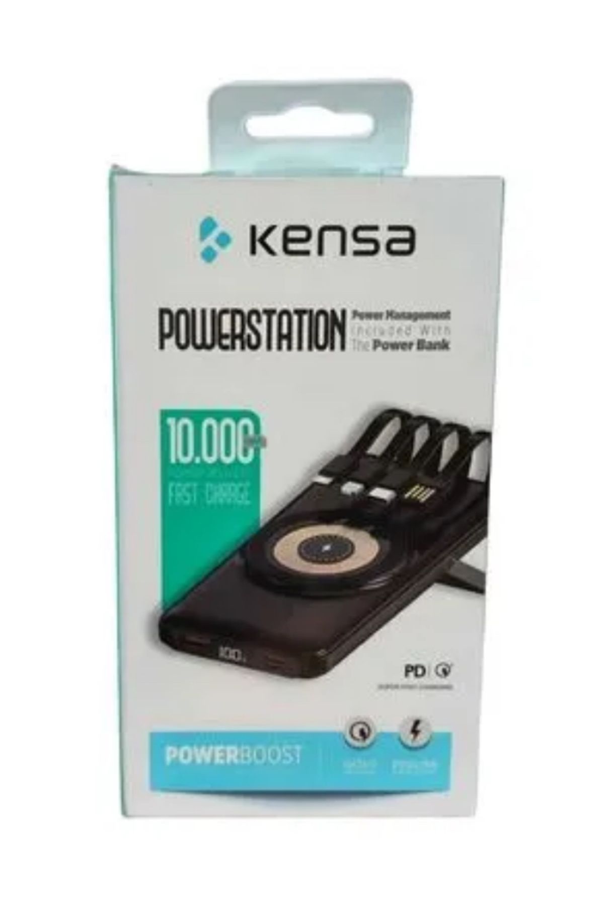 TARIK EXPRESS Powerbank Yeni Nesil 10000 Mah PD Özellikli Kablolu Ve Kablosuz Dijital Göstergeli Ultra Güçlü