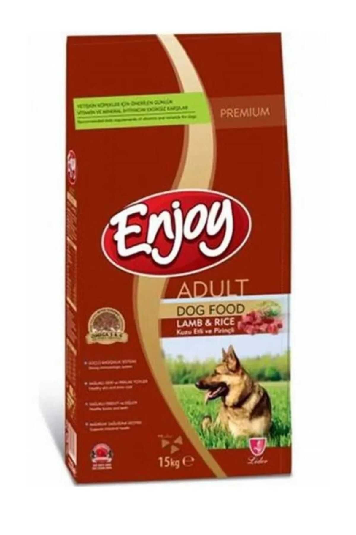 Enjoy Kuzu Etli Yetişkin Köpek Maması 15 kg