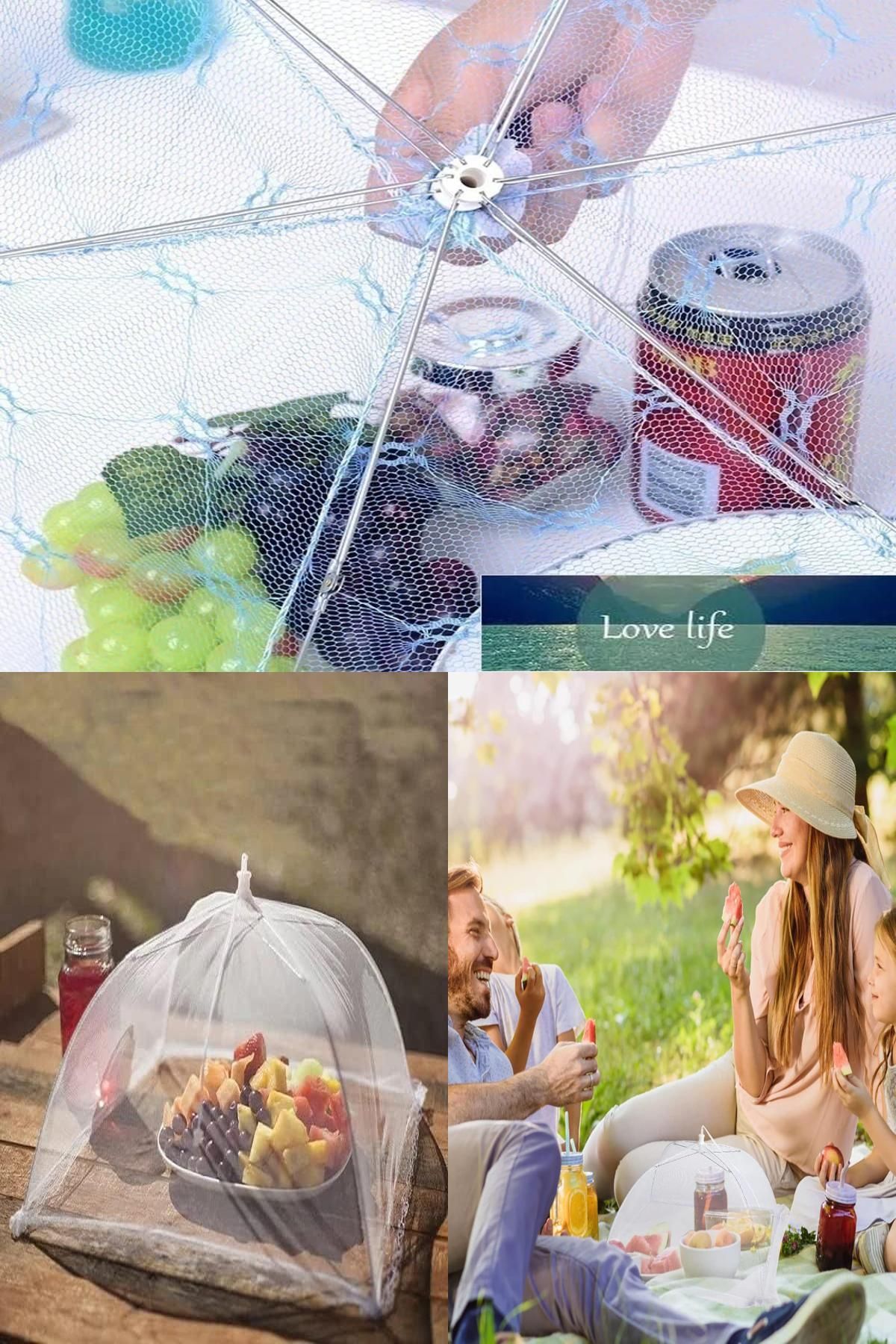 Midday Pratik Katlanabilir Sineklik Gıda Koruyucu – Evde ve Piknikte Gıdalarınız Güvende! Yemek Cibinliği