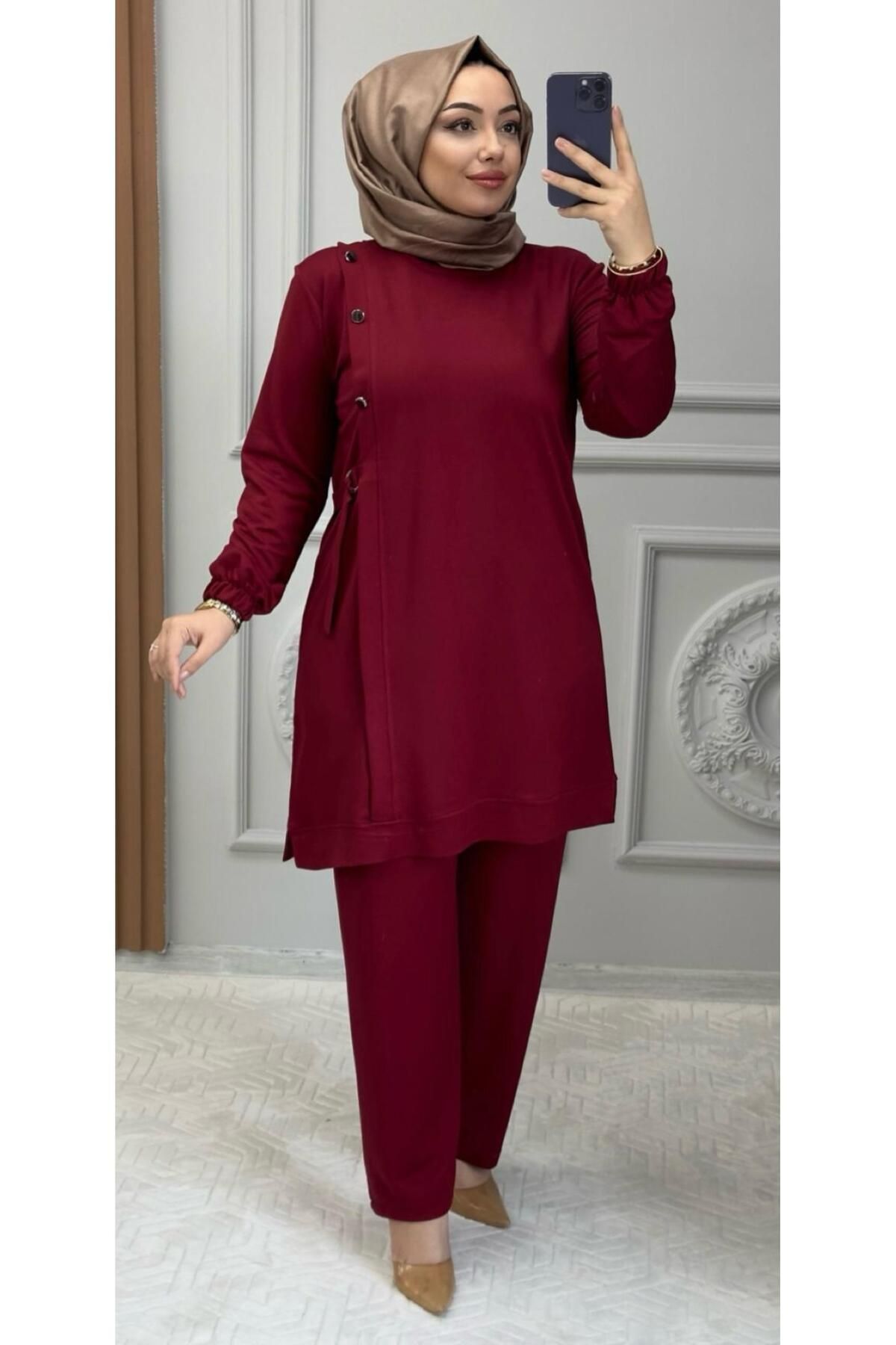 Ebrarengiz Moda SUDEM KADIN TESETTÜR TAKIM