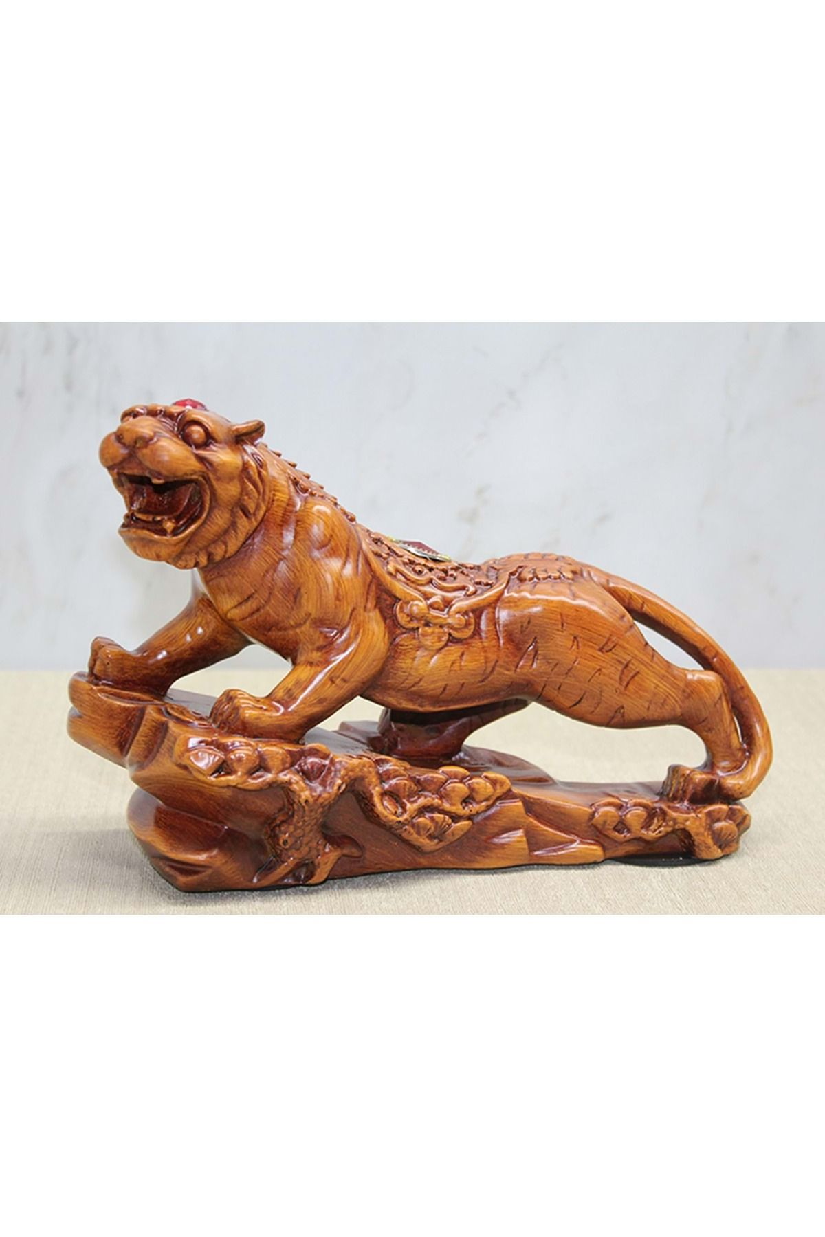 Store Polyester Kaplan Figürü 24*7*16 Cm