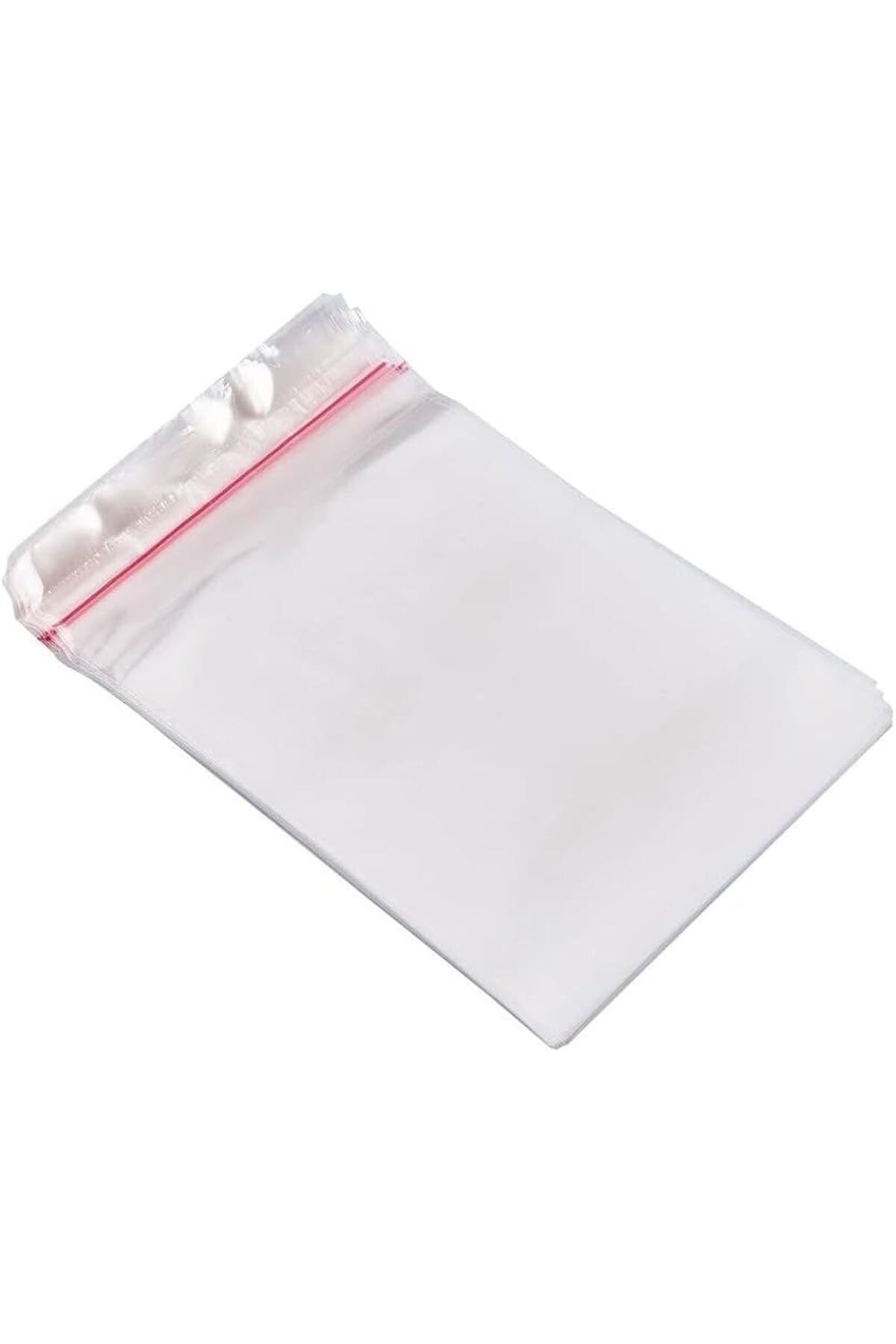 Mikasso 30*45 Bantlı Şeffaf Jelatin Ambalaj (100 Adet) Şeffaf 30 x 40 100'lü Poşet 30x45Cm 100 Adet Bantlı J