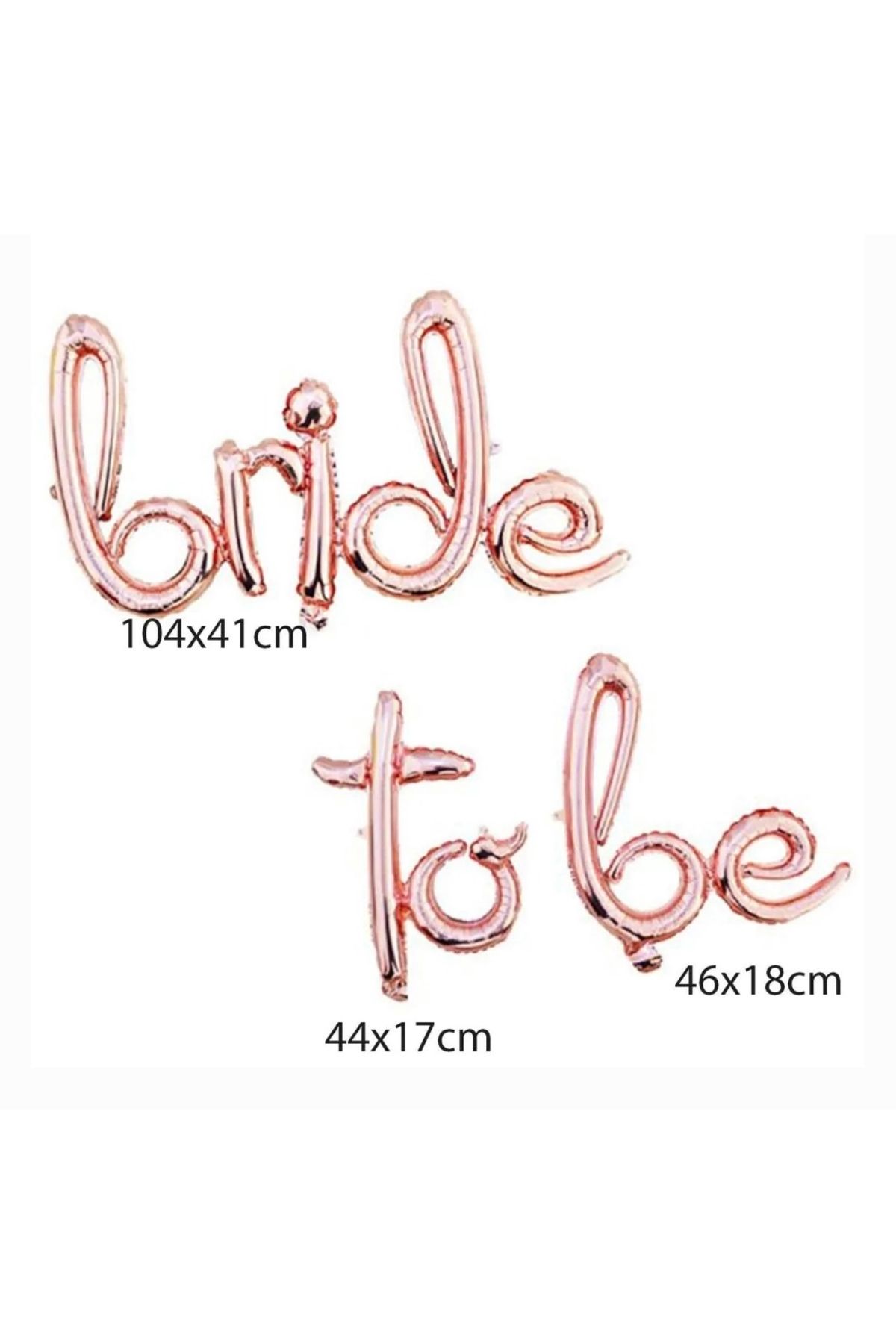 Barmar Bride To Be Yazılı Balon Seti