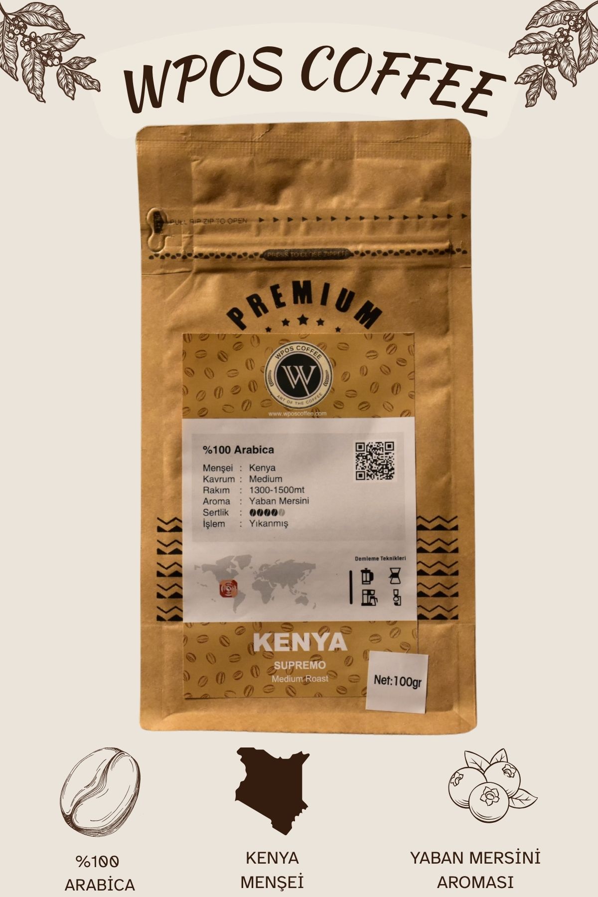 wpos coffee WPOS Premium Kenya