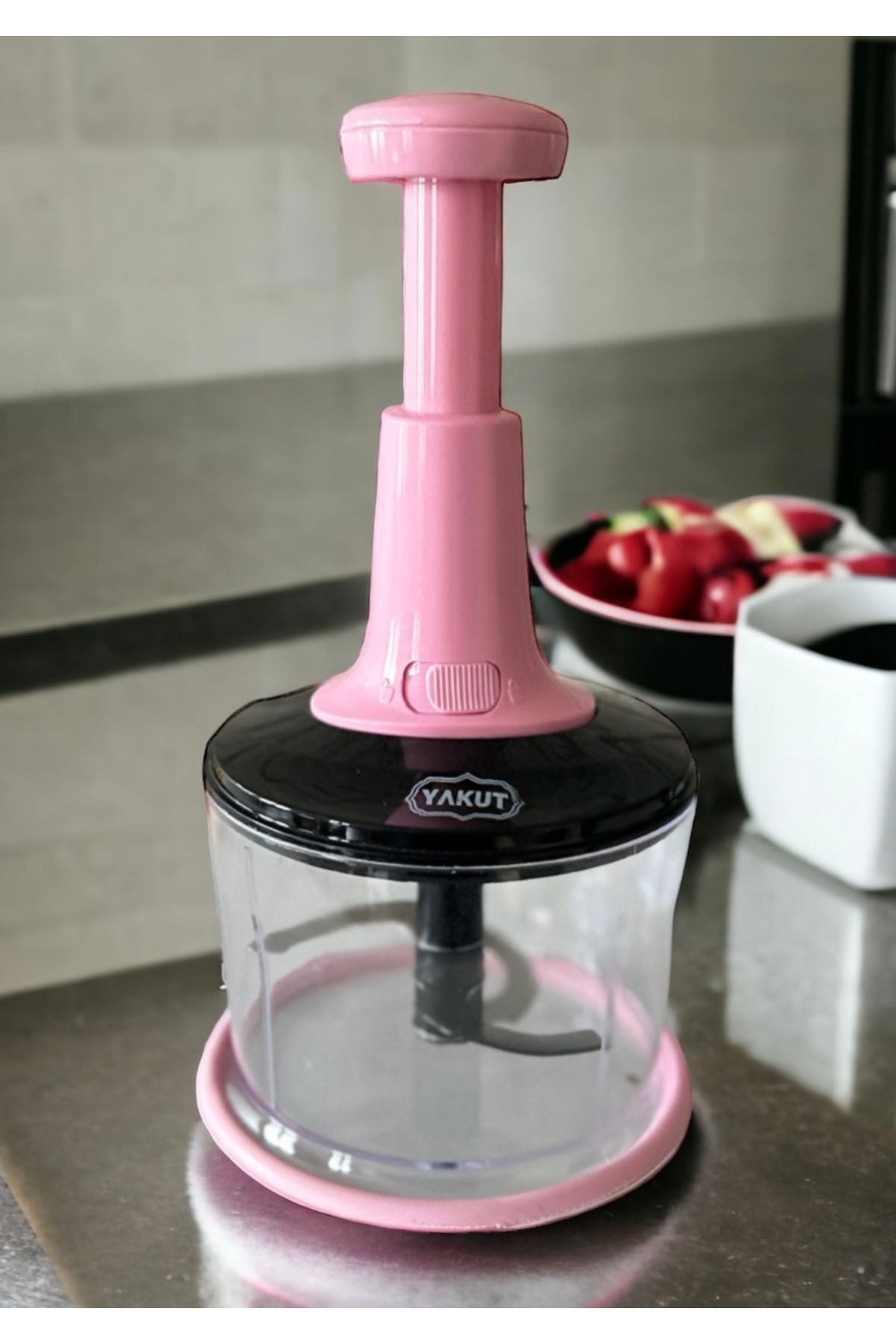 KAYAGROUP Basmalı Rondo 3 Bıcaklı Blender Pembe