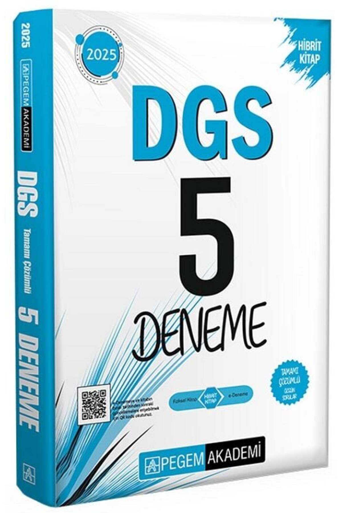 Pegem Akademi Yayıncılık Pegem 2025 DGS 5 Deneme Çözümlü Pegem Akademi Yayınları