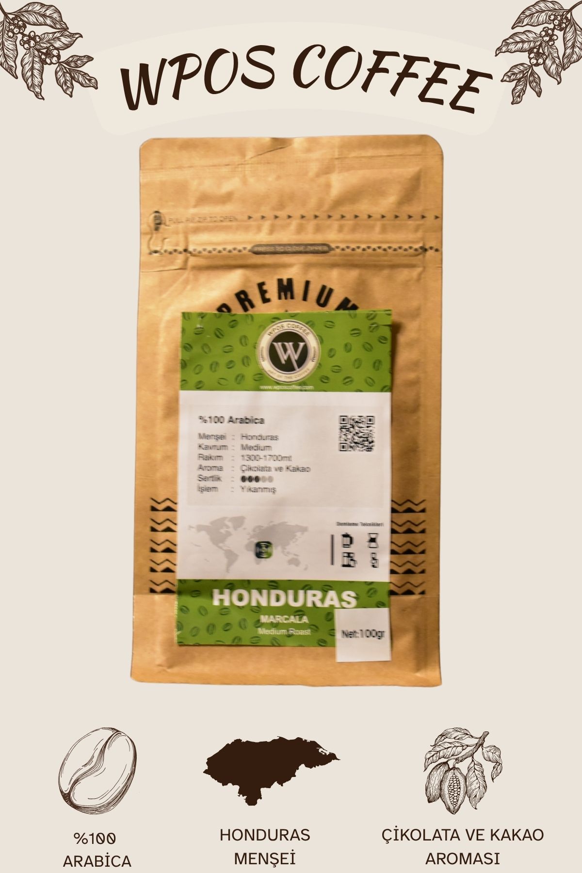 wpos coffee WPOS Premium Honduras