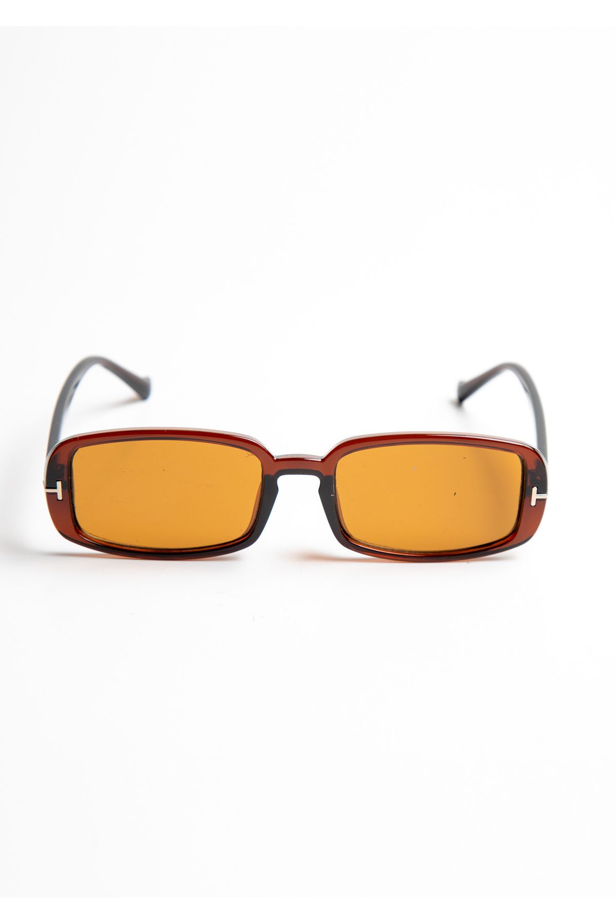 shop Oval Metal Detaylı UV-400 Güneş Gözlüğü AMR-0012