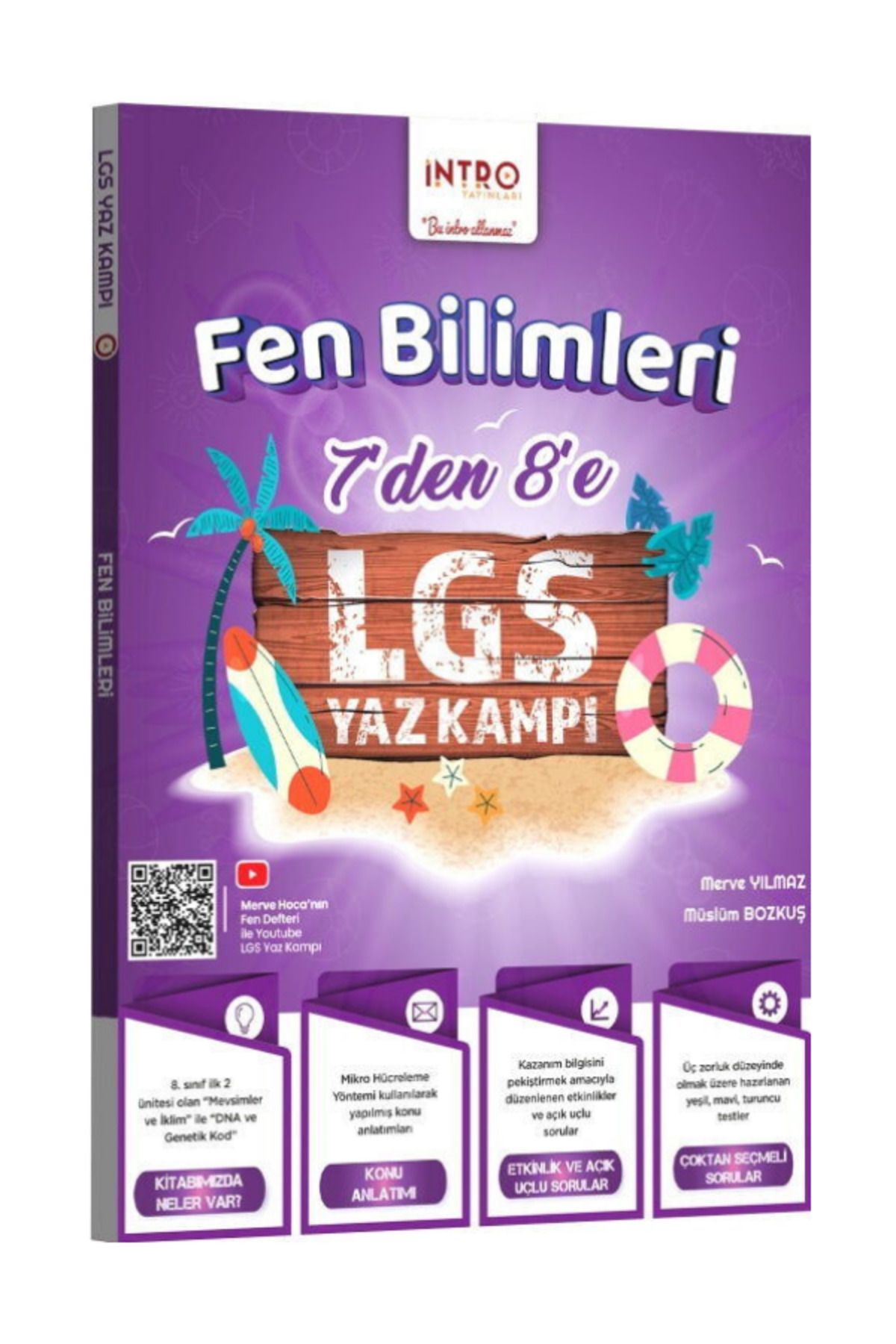 İntro Yayınları 7 den 8 e LGS Fen Bilimleri Yaz Kampı İntro Yayınları