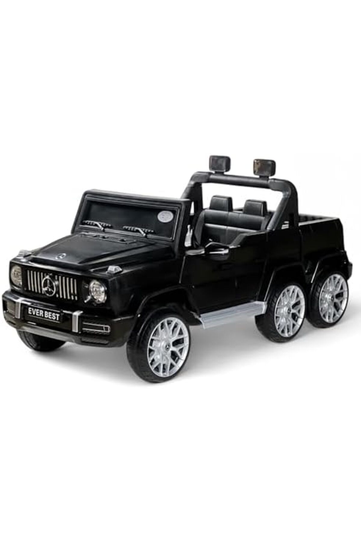 ALBADER-Electric Car Mercedes Desgin For Kids, Children's Mercedes Benz G-Class Pickup, 12V Battery 1