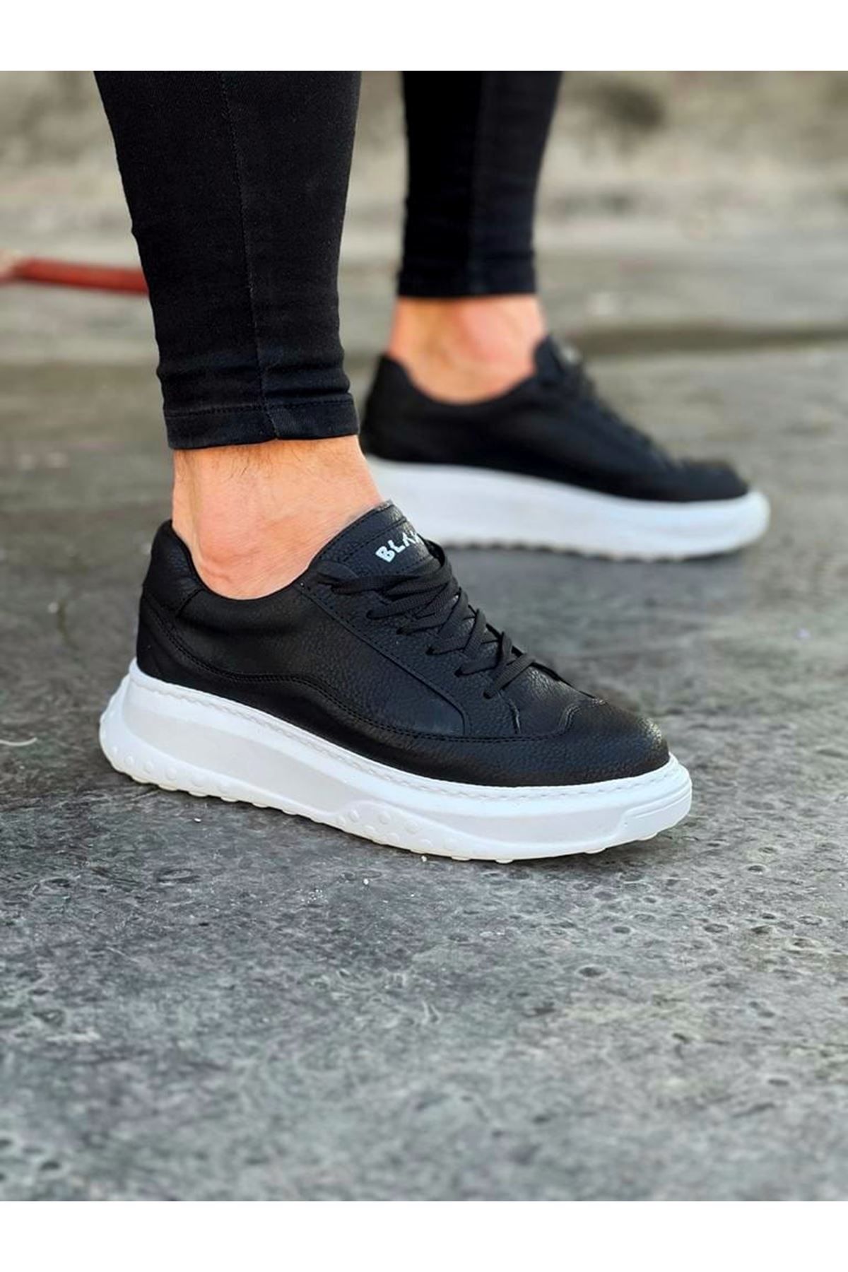 devrialemshoes WG507 Siyah Erkek Ayakkabı