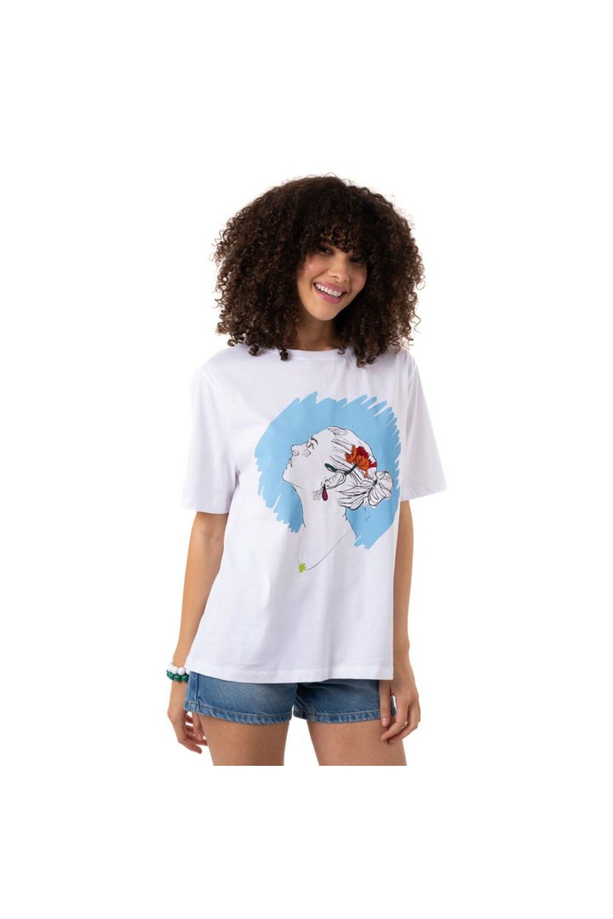 POG'S Portrait Oversize T-Shirt