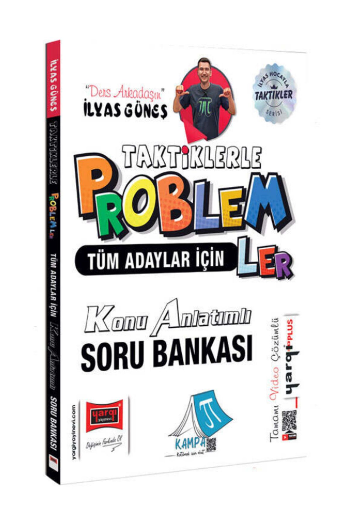Yargı Yayınları Tüm Adaylar İçin Taktiklerle Temel Problemler Konu Anlatımlı Soru Bankası (İlyas Güneş)