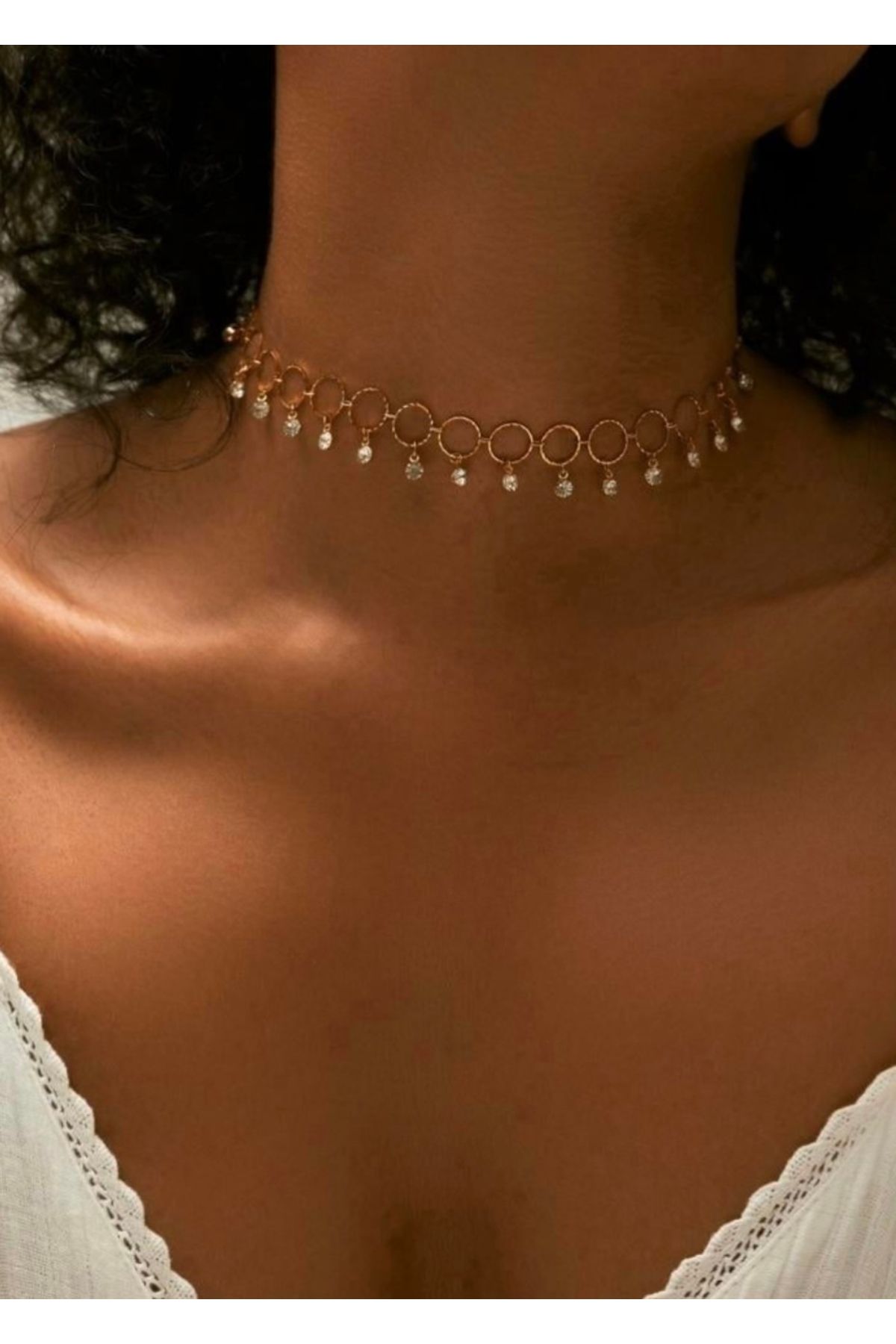 HOUSEKİ Özel Seri Taşlı Choker Kolye