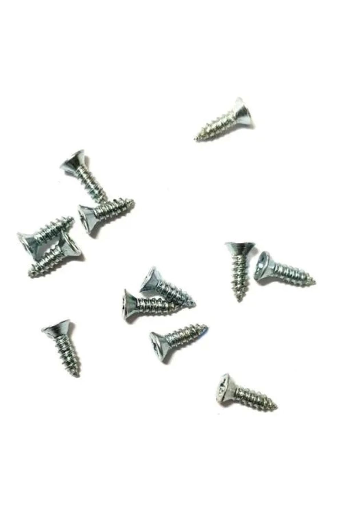 Generic Klips, Menteşe, Ayak, Ağaç, Sunta Vidası 2,2x7,5mm - Nikel 1000 Adet