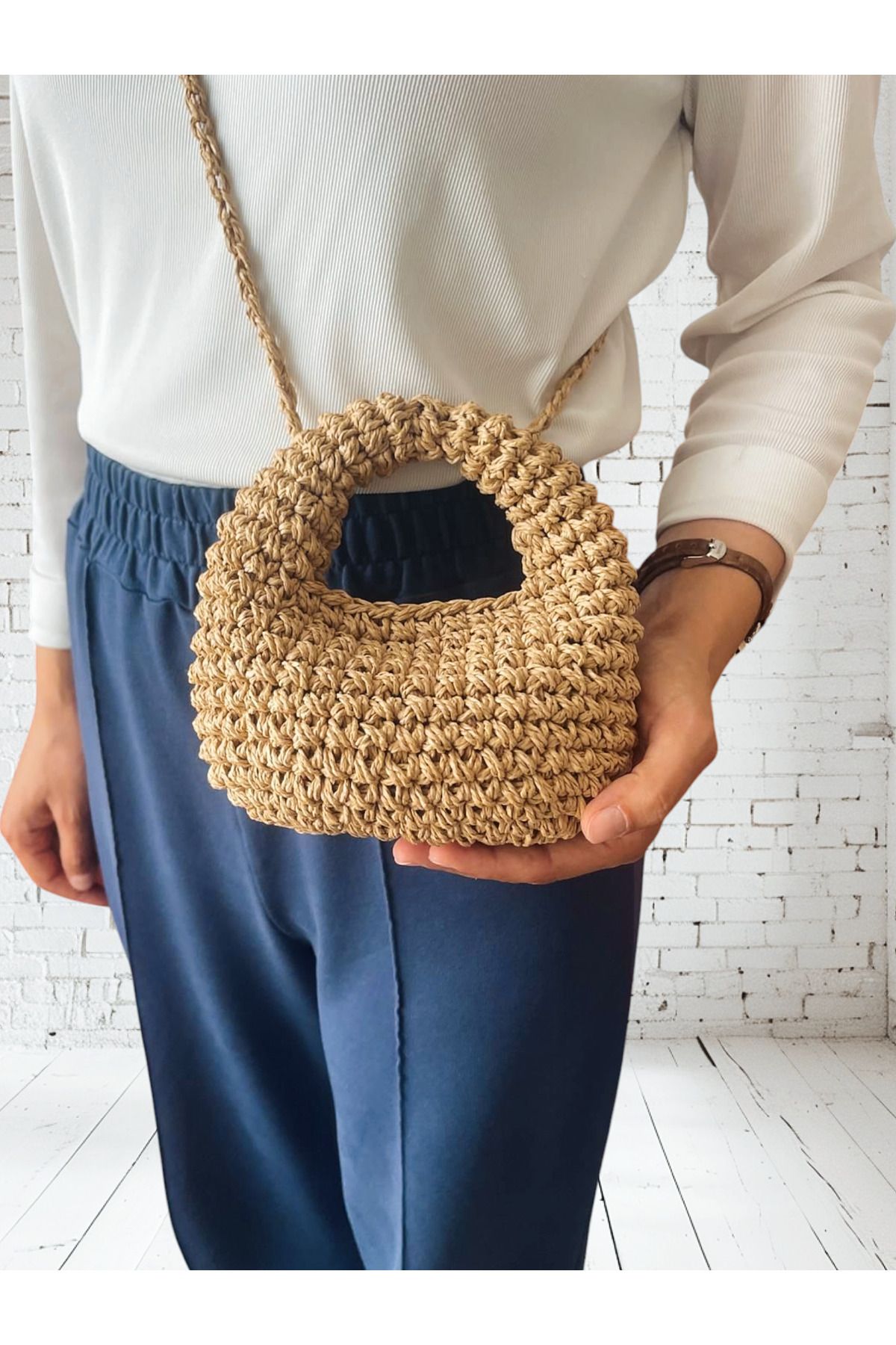 symaslandesign Hasır çanta,mini çanta, yazlık minibag microbag