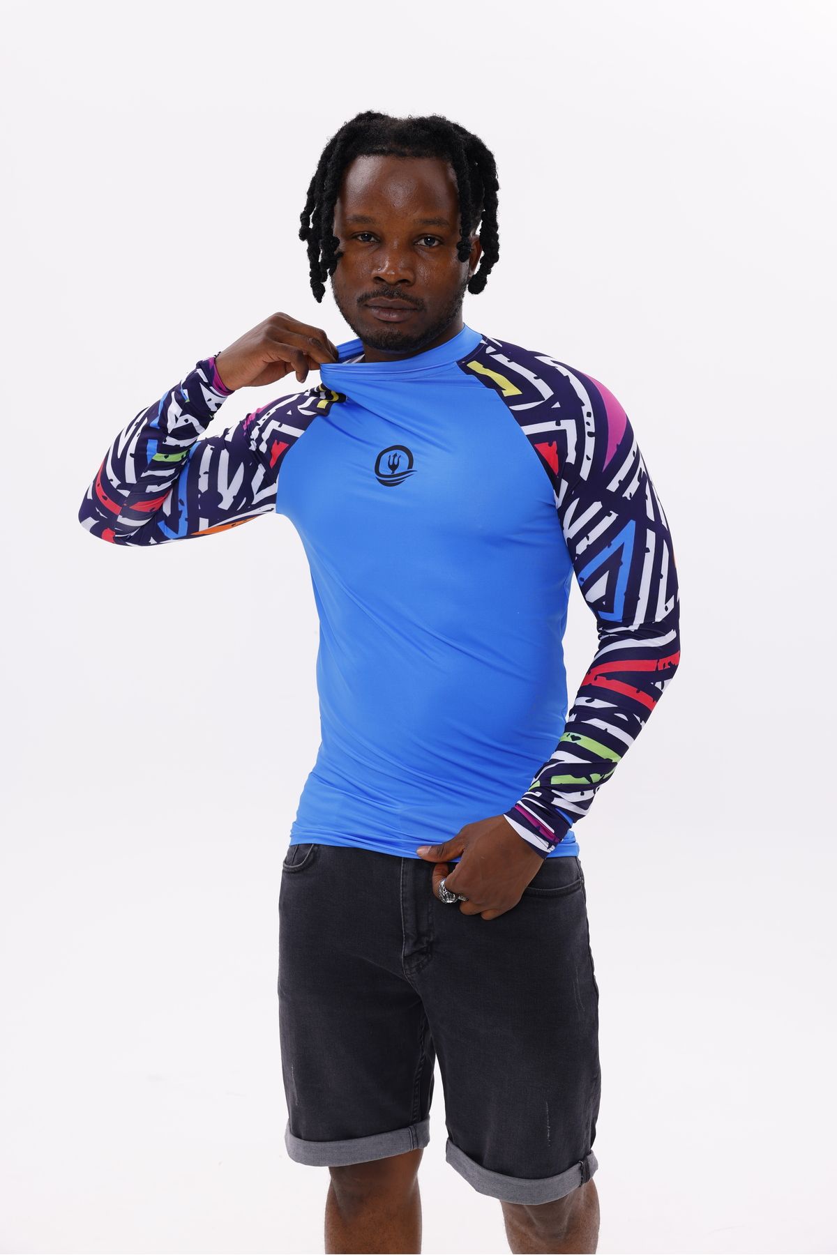 NEPTUNUS SHOP UPF50,ERKEK UZUN KOLLU RASHGUARD,SU SPORLARI ÜST GİYİM