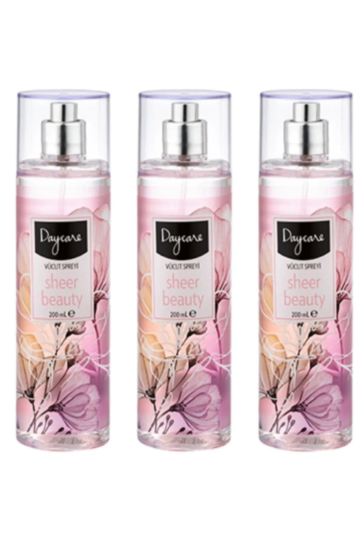 Daycare Vücut Spreyi Sheer Beauty 200 ml X 3 Adet