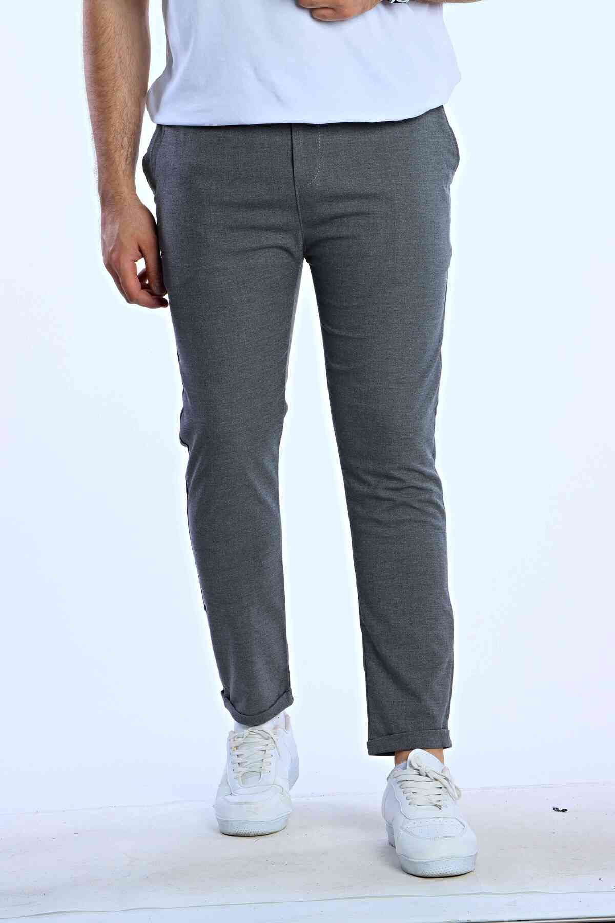 eg38 Marco Düz Klasik Jogger Gri