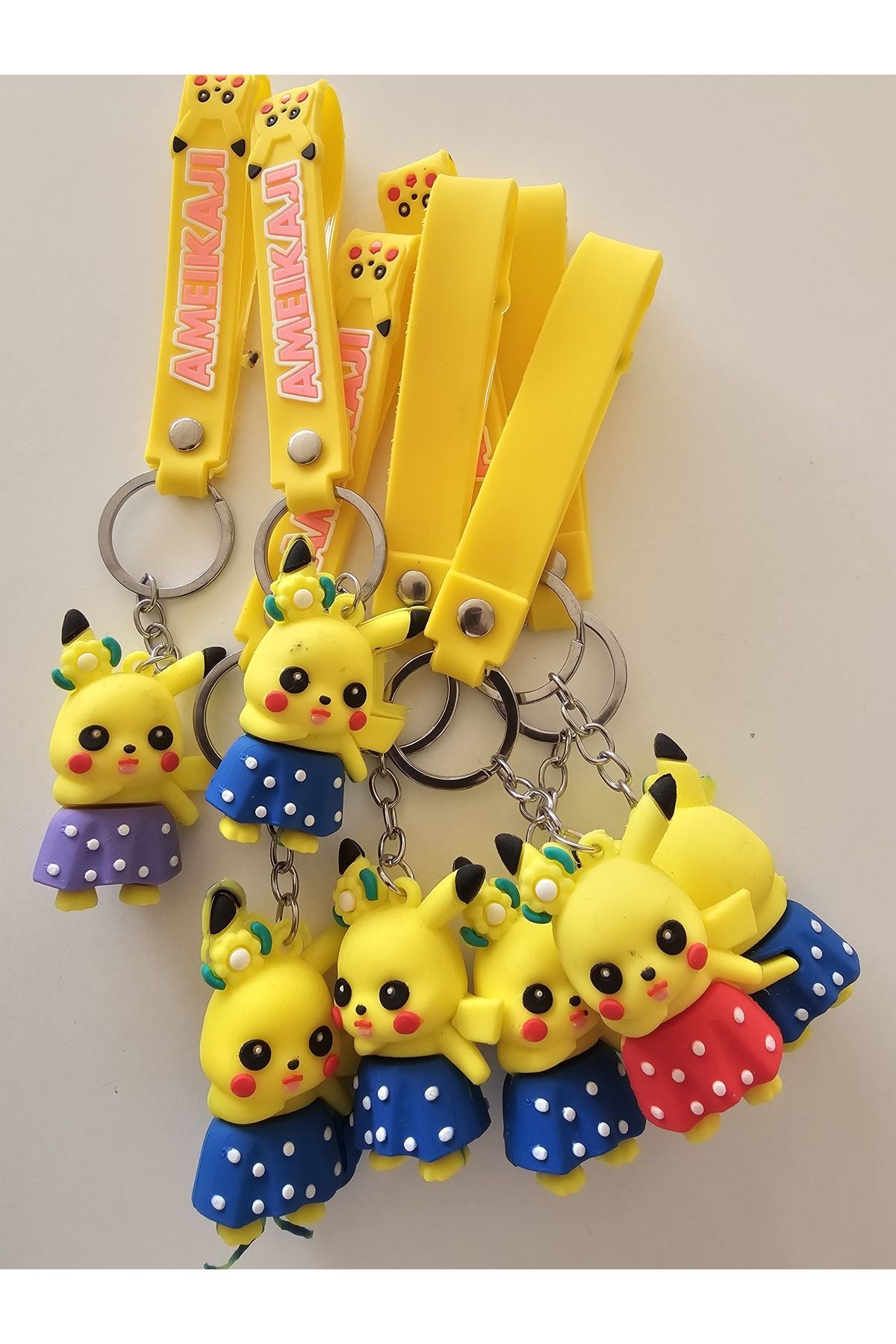 Pikachu Aksesuar Pikachu anahtarlık