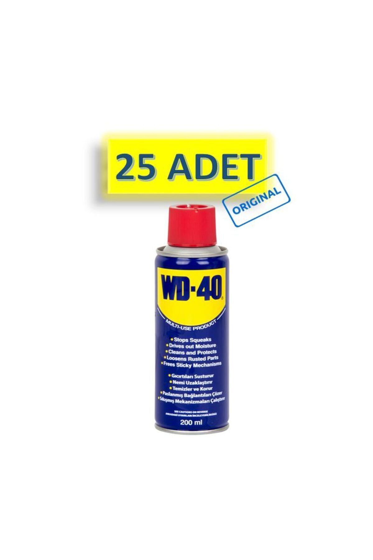 WD-40 200 ML 25 ADET