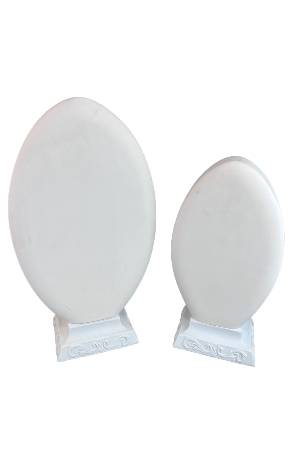 Sunseaart HYK1004 - 2'Lİ SOYUT SERAMİK FİGÜR