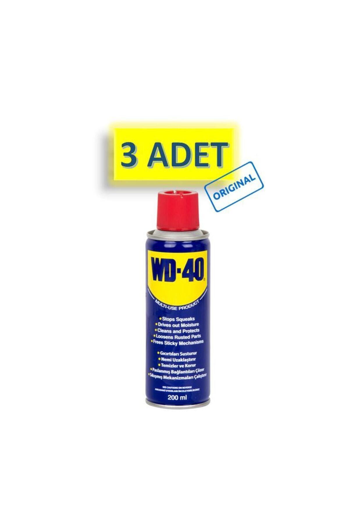 WD-40 200 ML 3 ADET