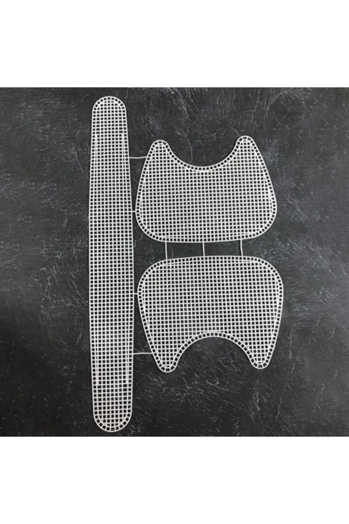 Emir Yün ve Hobi Malzemeleri Çanta Kanvası 51x21x12 cm – Plastik Kanvas Çanta Kalıbı