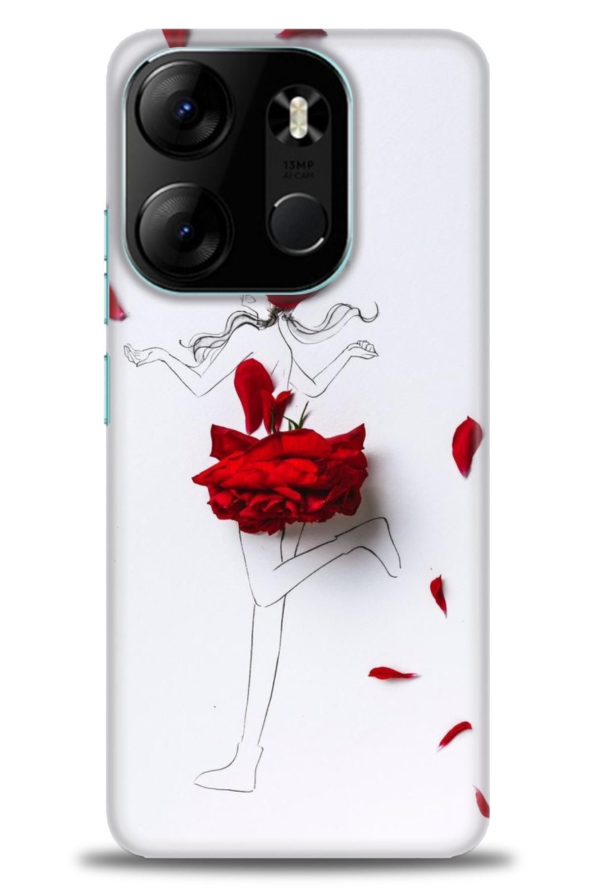 TECNO Spark Go 2023 İle Uyumlu HD Baskılı Kılıf - Karışık Seri - 735