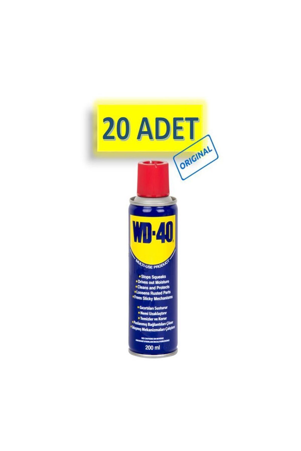 WD-40 200 ML 20 ADET