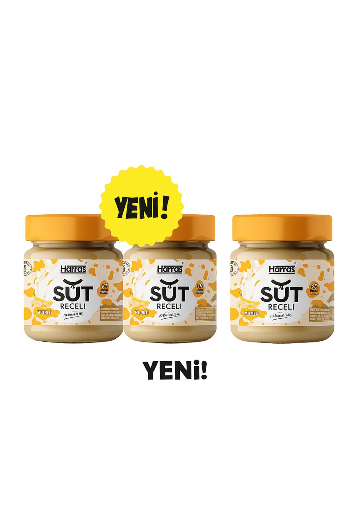Harras Muzlu Süt Reçeli 270 gr x 3