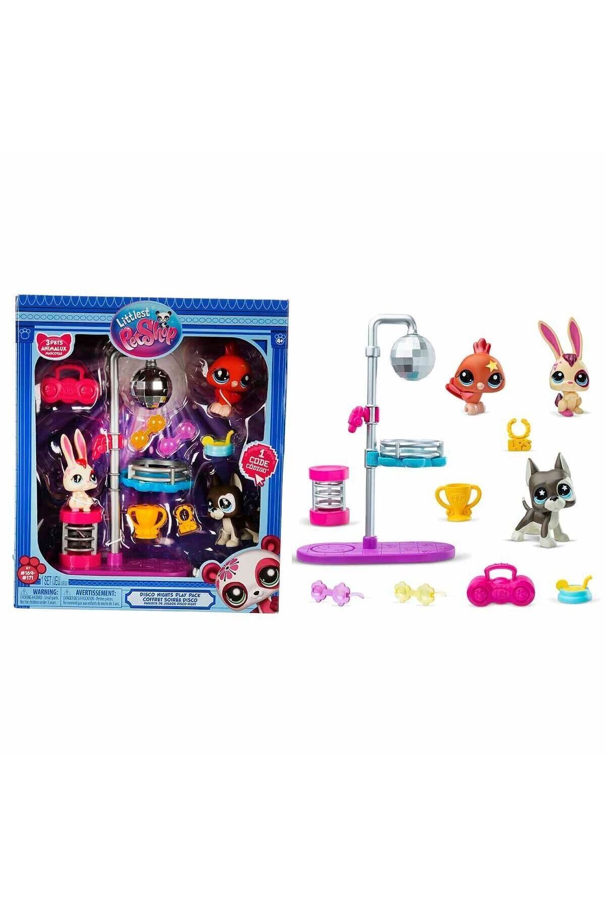 Easy Tedarik 6377 SUN- LİTTLEST PETSHOP MİNİŞLER DISCO NİGHT OYUN SETİ