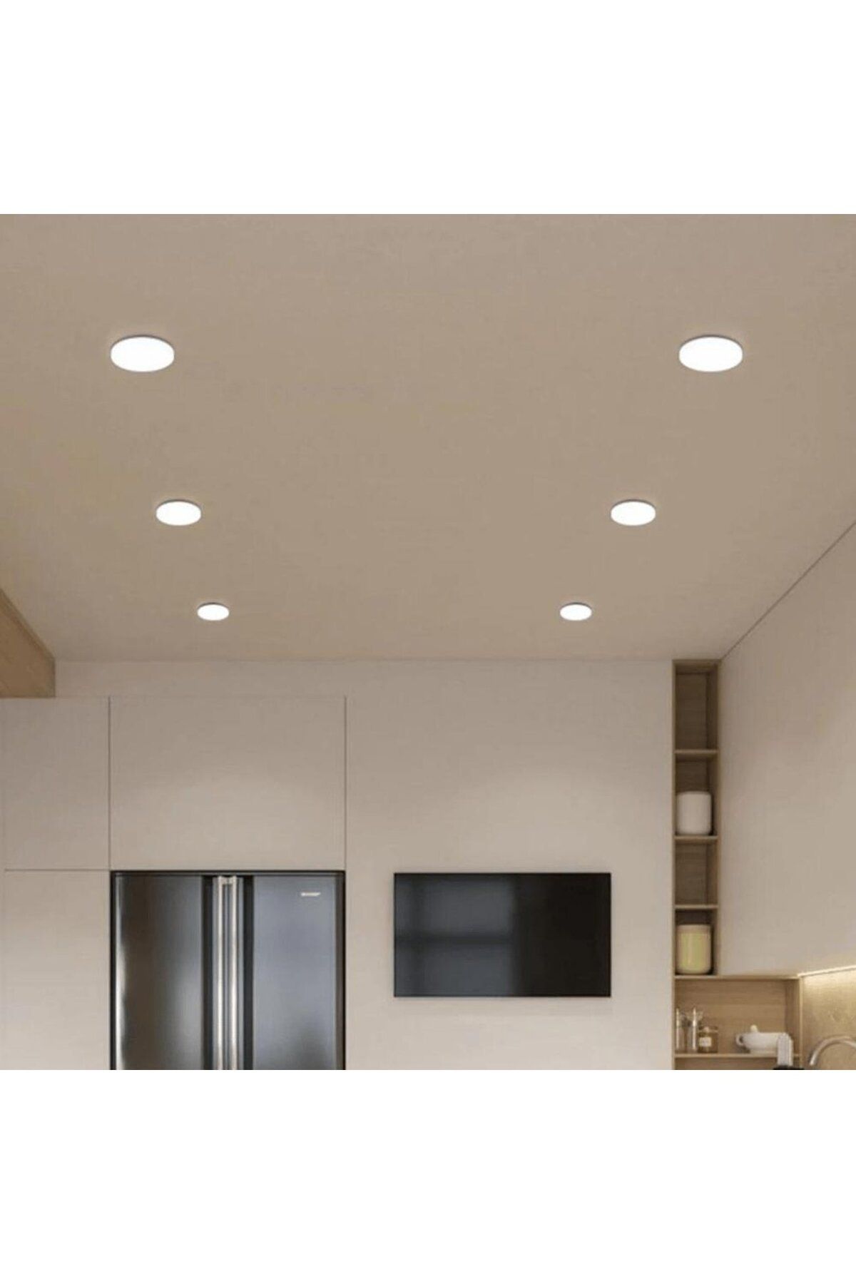 EKM29 ekim aydınlatma 36 Watt, Beyaz Işık, Delik Çapı Ayarlanabilir Modern Tavan Armatürü