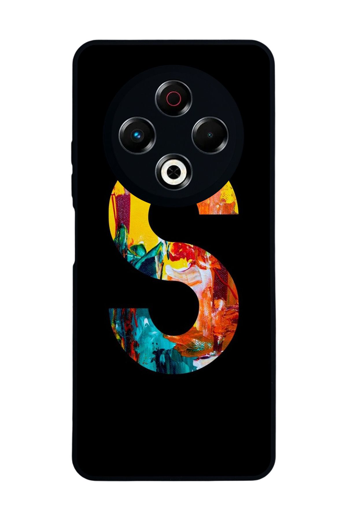 TECNO Spark 30 Uyumlu Mat Siyah Kılıf – Yumuşak Silikon, Koruyucu, Şok Emici Kapak