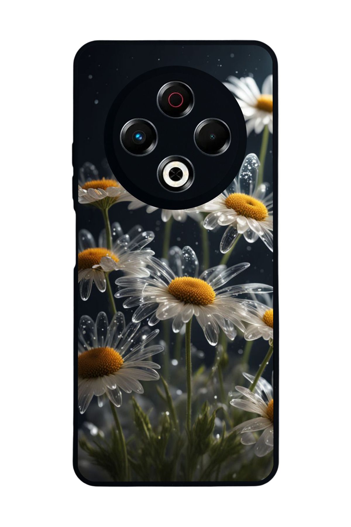 TECNO Spark 30 Uyumlu Mat Siyah Kılıf – Yumuşak Silikon, Koruyucu, Şok Emici Kapak