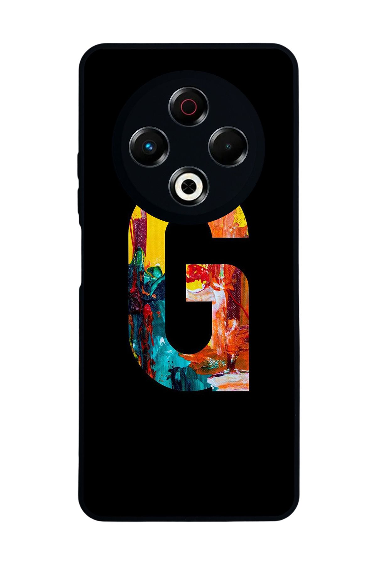 TECNO Spark 30 Uyumlu Mat Siyah Kılıf – Yumuşak Silikon, Koruyucu, Şok Emici Kapak