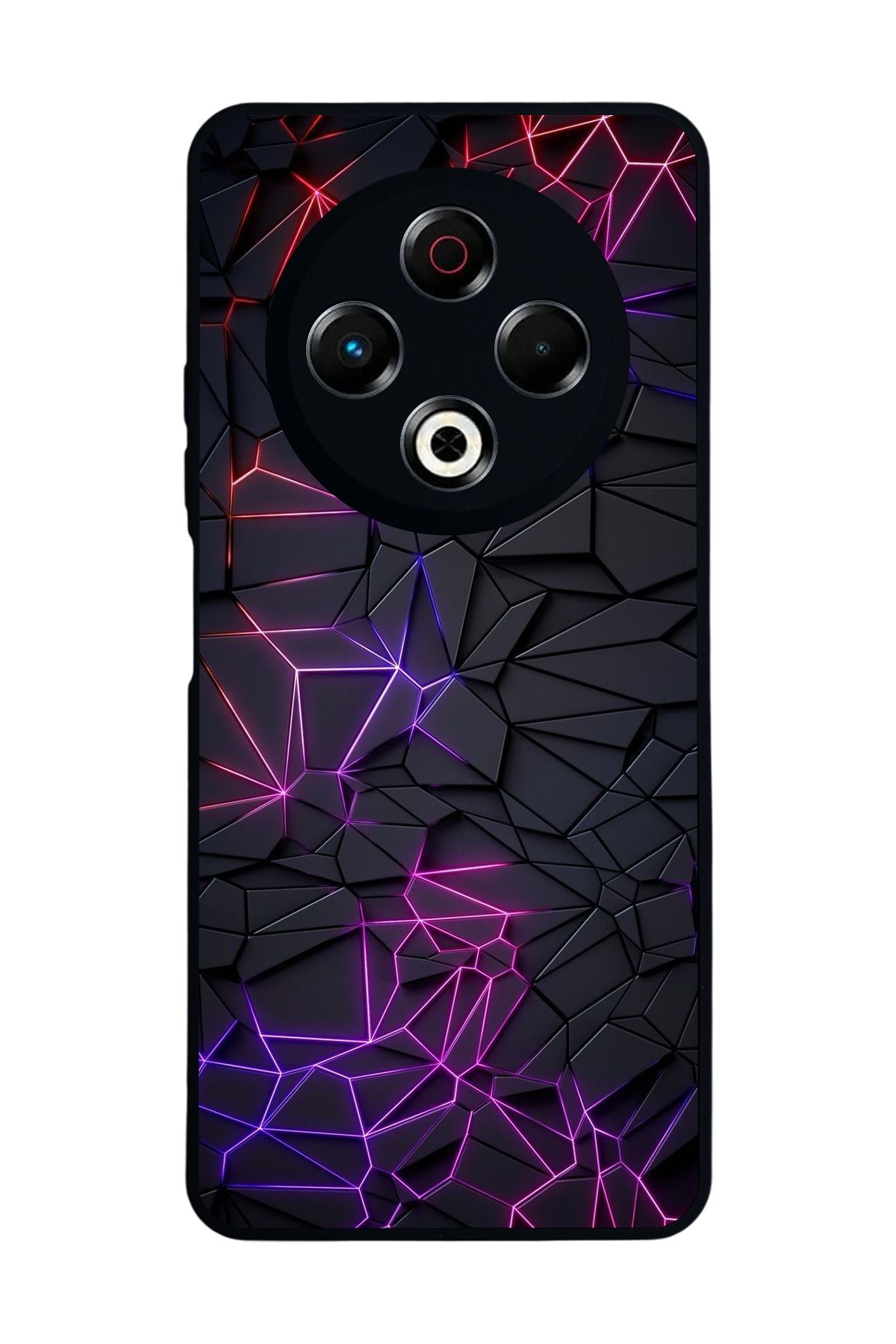 TECNO Spark 30 Uyumlu Mat Siyah Kılıf – Yumuşak Silikon, Koruyucu, Şok Emici Kapak