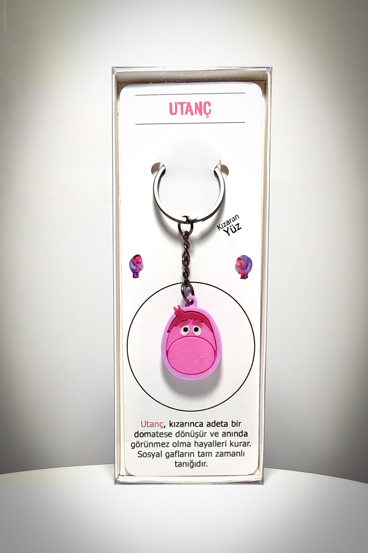 Saes Labs Ters Yüz (Inside Out) Utanç Anahtarlık