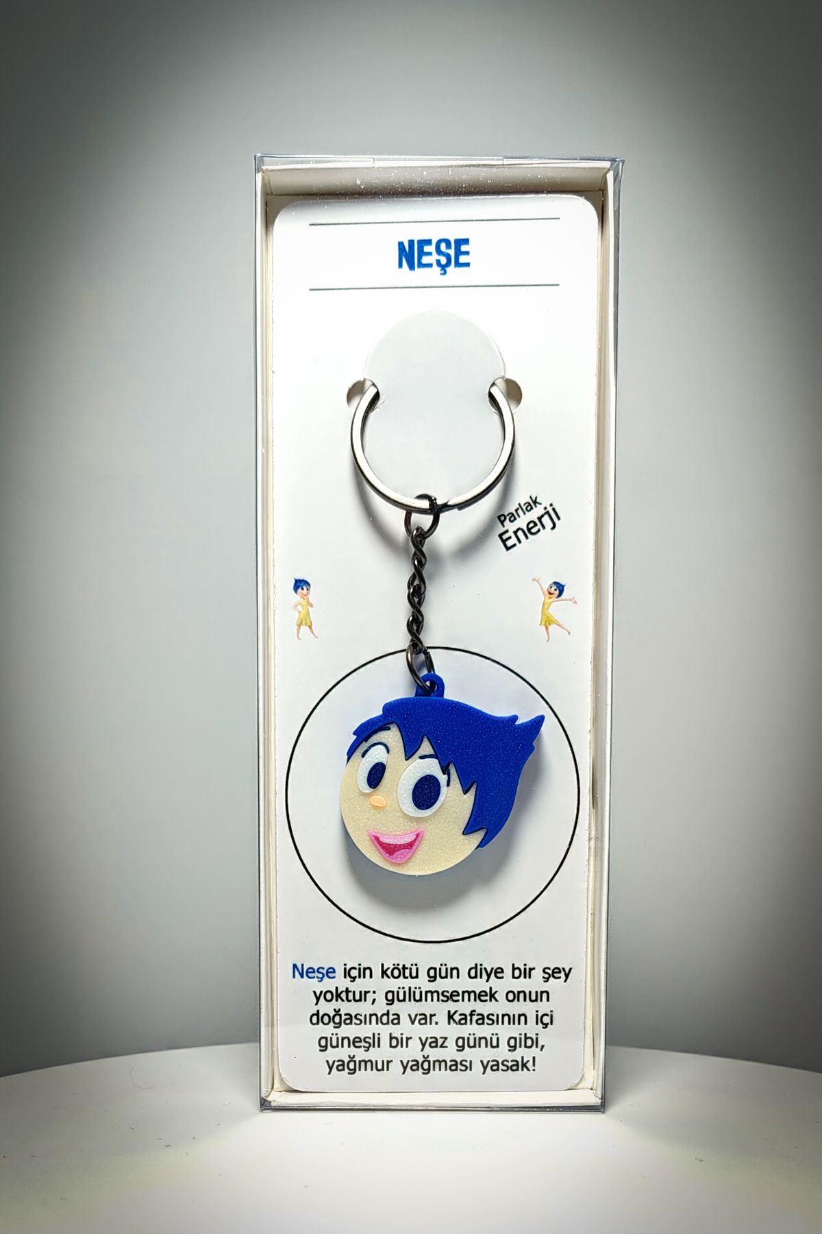 Saes Labs Ters Yüz (Inside Out) Neşe Anahtarlık