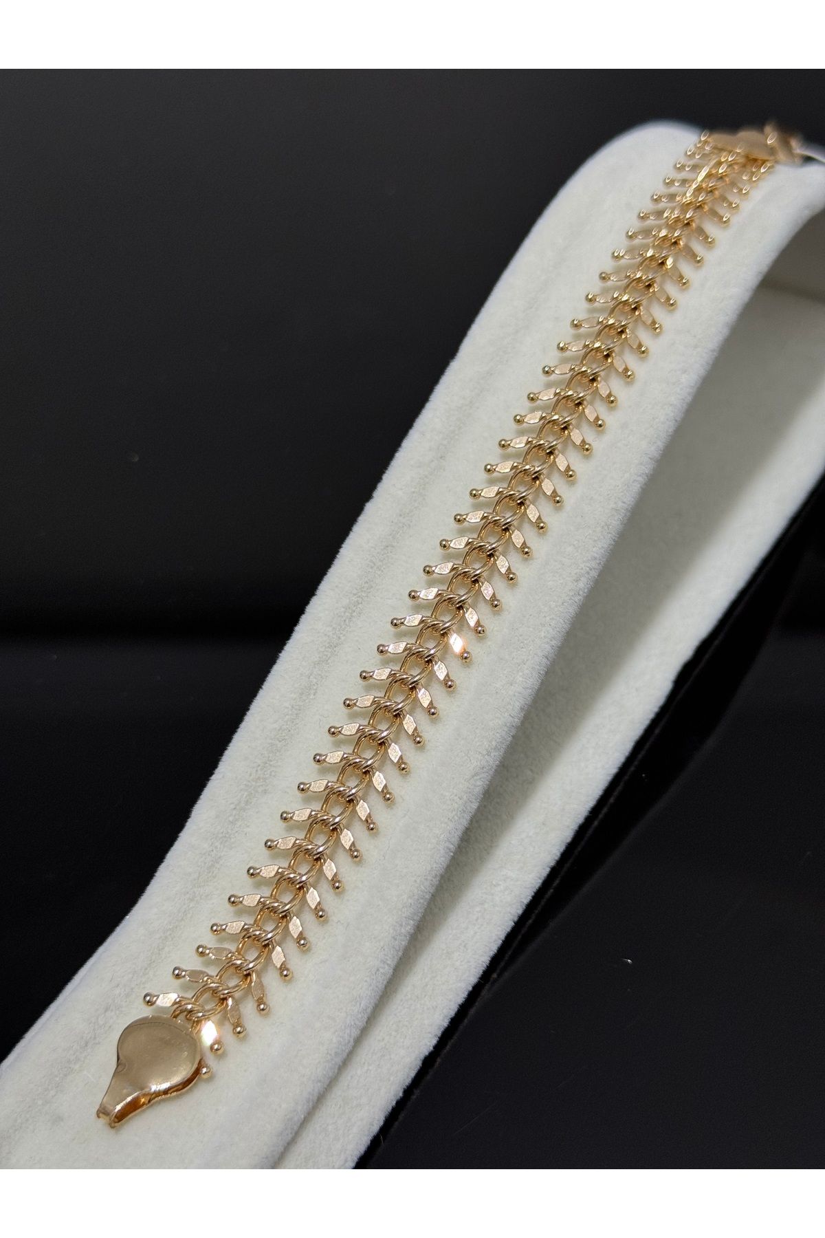 XUPING JEWELRY 316L çift ayak çelik bileklik paslanmaz kararmaz