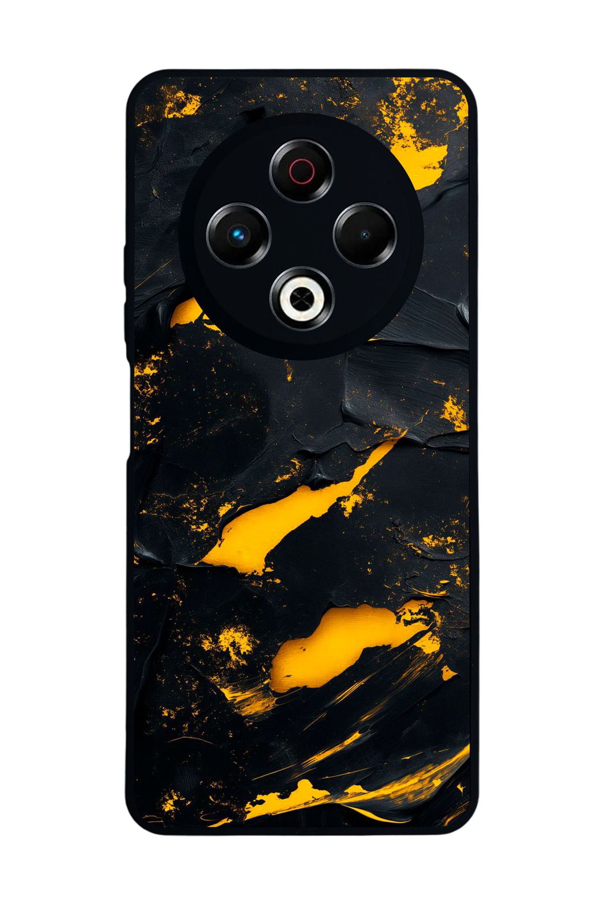 TECNO Spark 30 Uyumlu Mat Siyah Kılıf – Yumuşak Silikon, Koruyucu, Şok Emici Kapak