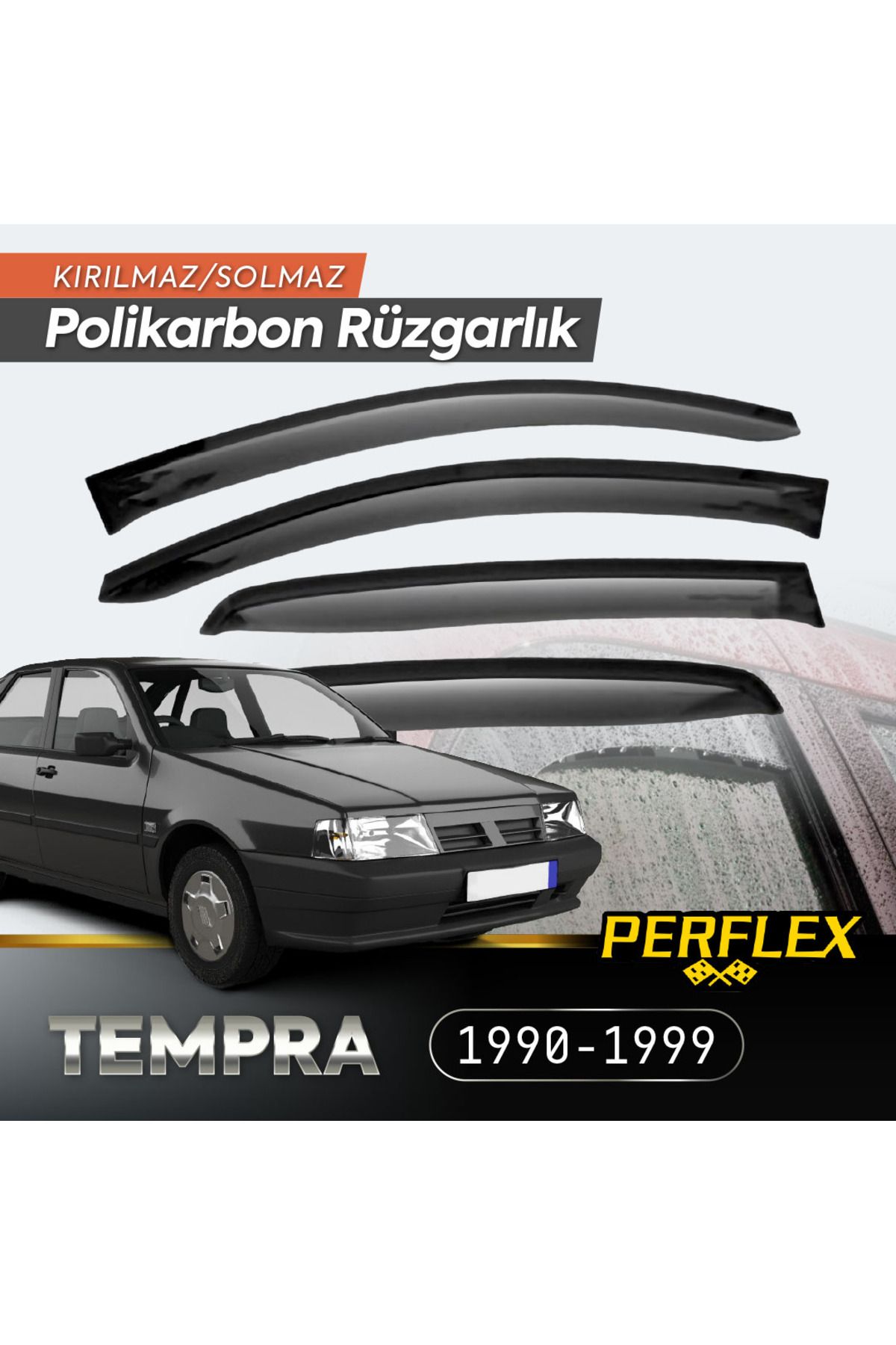 AYLİNA Fiat Tempra-Tipo 1990-1999 Cam Rüzgarlığı V2 Mugen