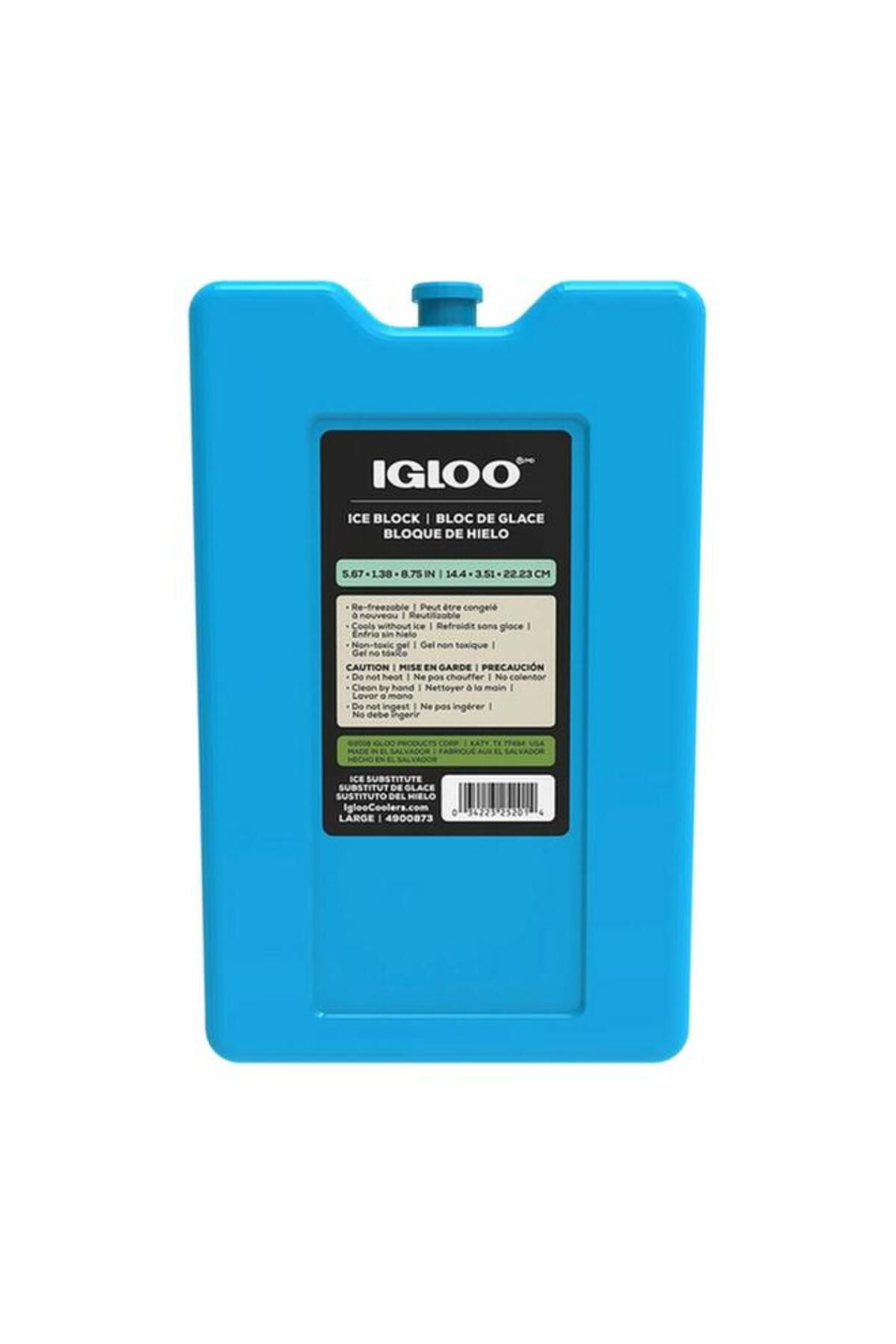 Generic-Igloo MaxCold Re-Freezable Reusable Non-Toxic Cooler Ice Block Blue Large 1