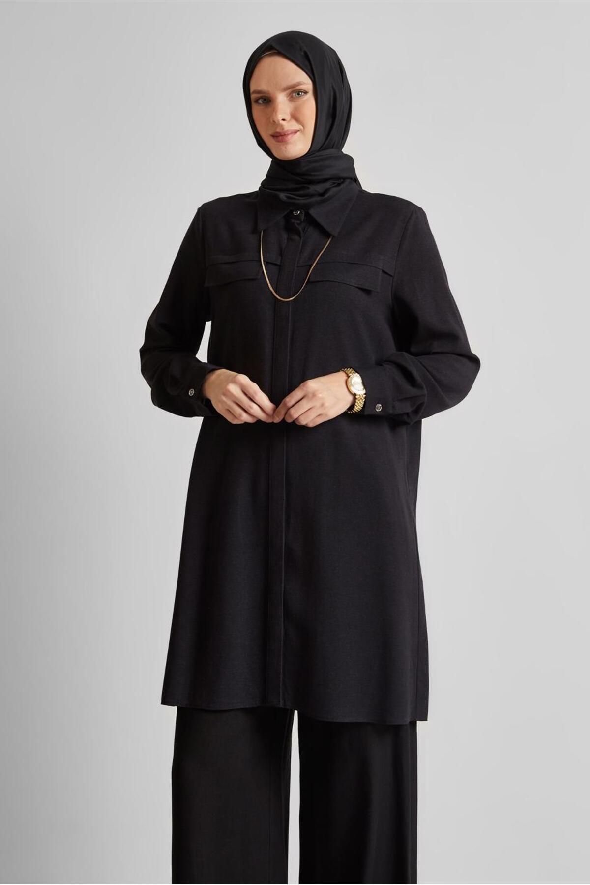 Alvina GÖMLEK YAKA TUNİK 45683