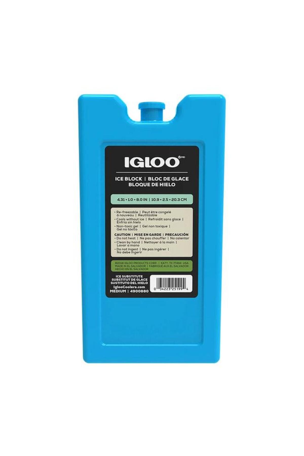 Generic-Igloo MaxCold Re-Freezable Reusable Non-Toxic Cooler Ice Block Blue Medium 1