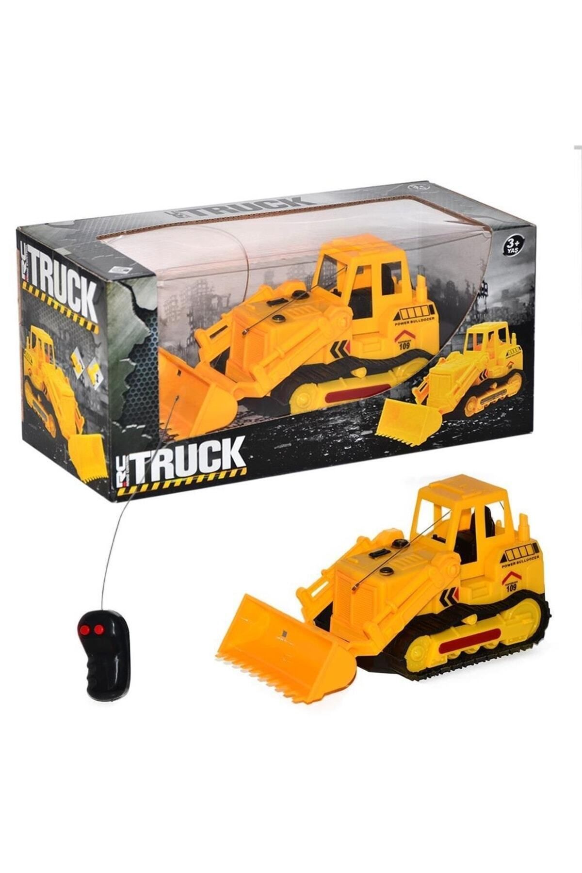 Can-Em Oyuncak Uzaktan Kumandalı Kepçe Iş Makinası Dozer