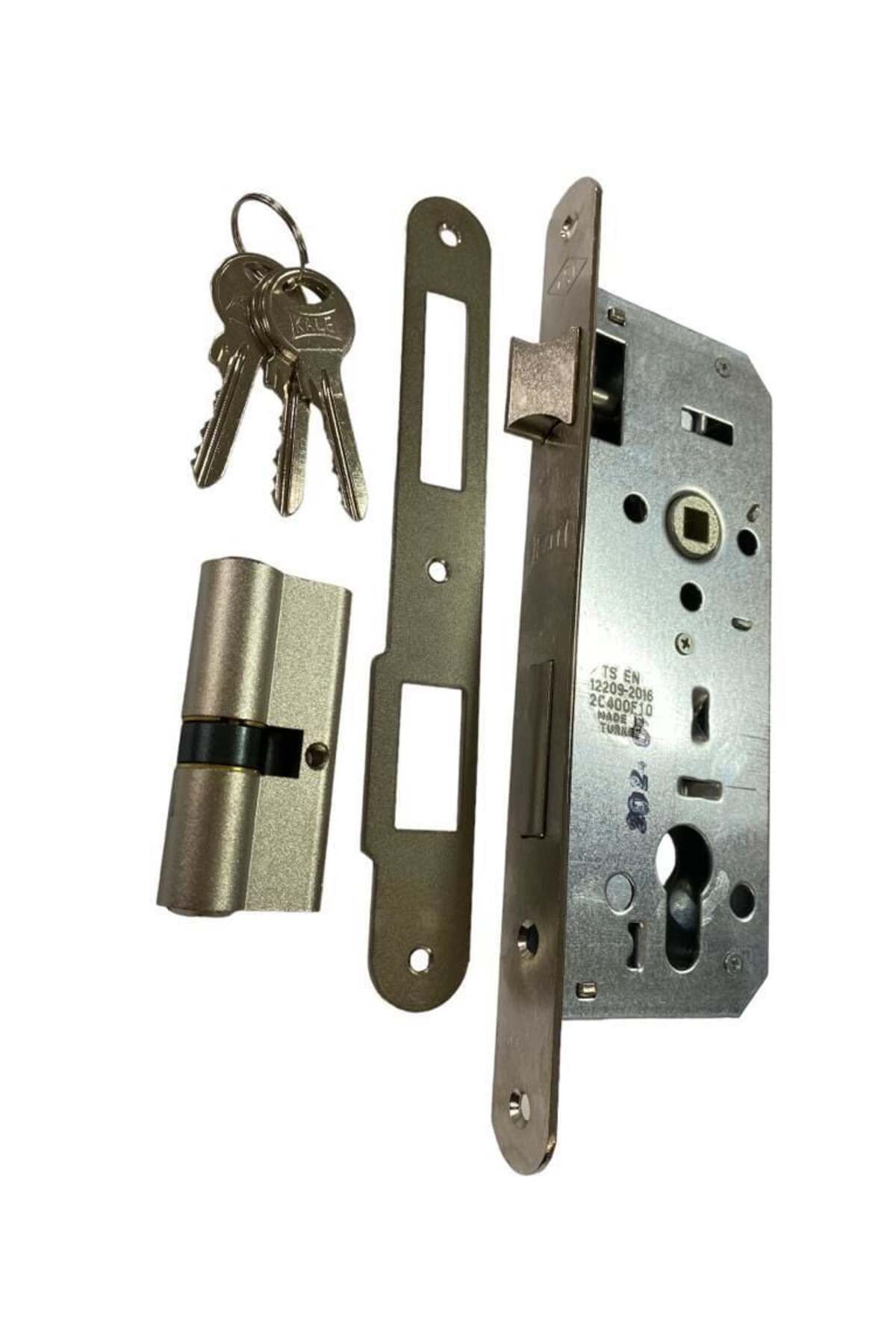 Toptan Bulurum Kale Oval 15 R 40 mm Nikel Silindirli Kapı Kilidi