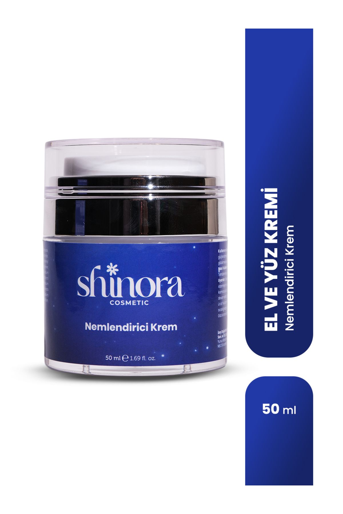 Shinora Cosmetic Shinora - Tüm Ciltler İçin Nemlendirici El ve Yüz Kremi Cilt Tonu Eşitleyici Aydınlatıcı 50 Ml