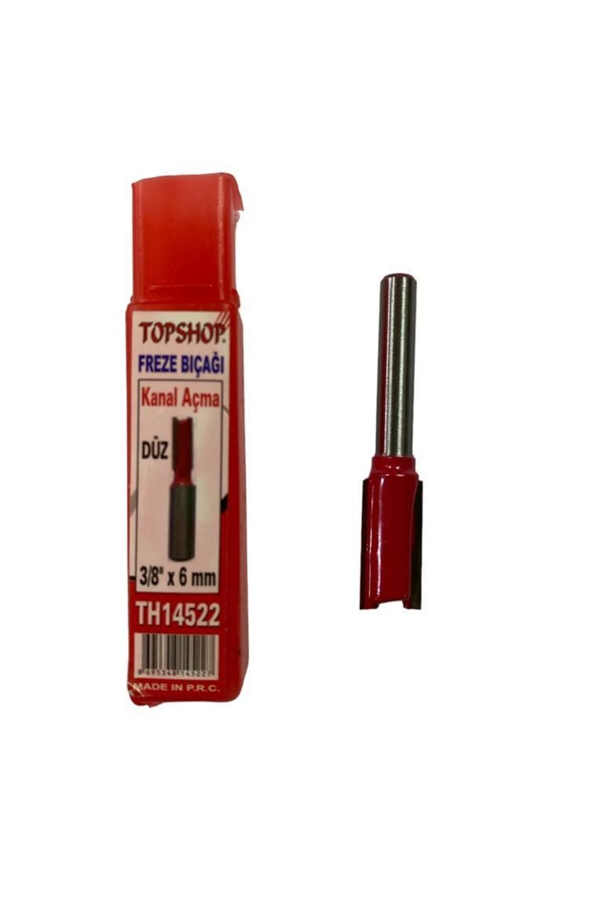 Toptan Bulurum Topshop 14522 Düz Kanal Açma Freze Bıçağı 3/8''x6 mm