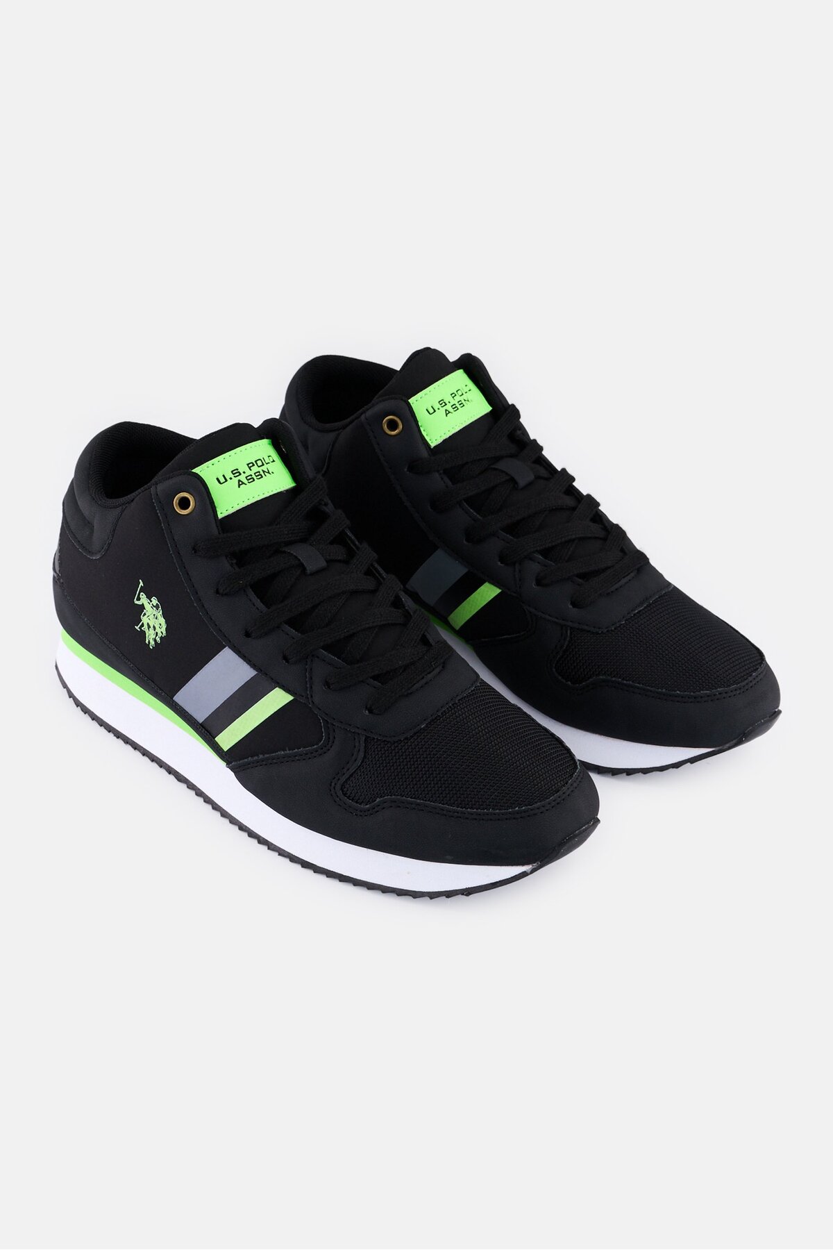 کفش مردانه کتانی غیررسمی بنددار، مشکی